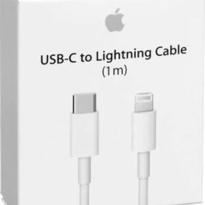 USB-c to Lightening Cable charging Apple white 1m